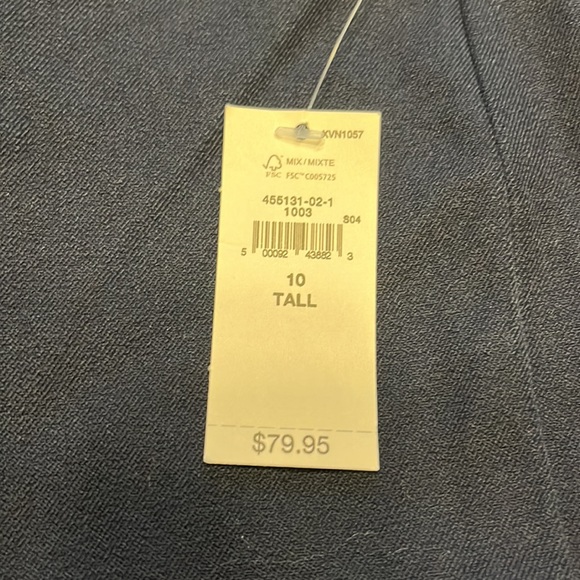 NWT GAP High Rise BiStretch Flare Pants navy new - Picture 6 of 9